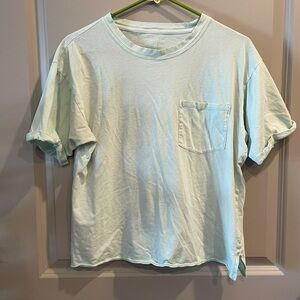 Mint Green Pocket T-Shirt